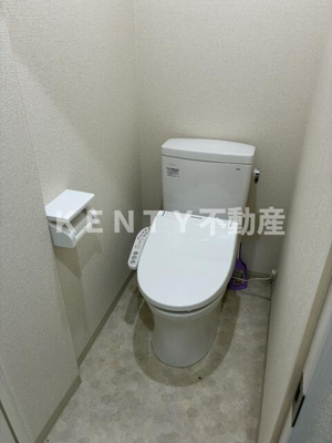 【トイレ】 | 大森西３　貸倉庫 | 落ち着いたトイレです