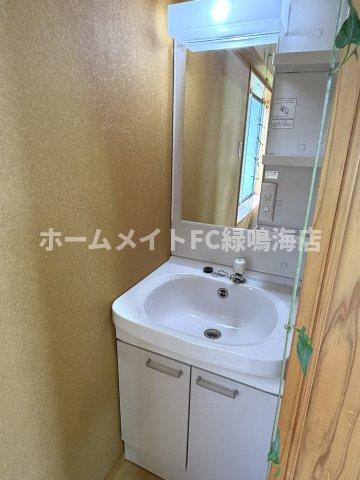 苗代町倉庫の洗面所
