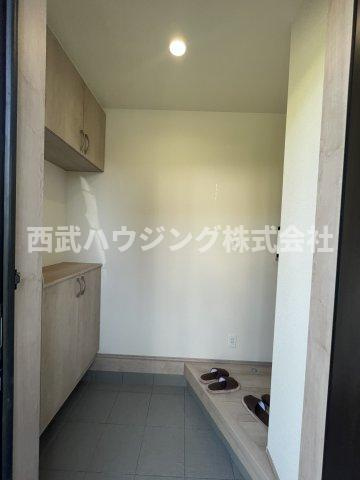【仲介手数料無料】所沢市南住吉全４棟Ｂ号棟　所沢市の新築住宅なら西武ハウジングの玄関