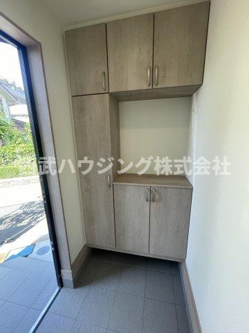 【仲介手数料無料】所沢市南住吉全４棟Ｂ号棟　所沢市の新築住宅なら西武ハウジングの玄関