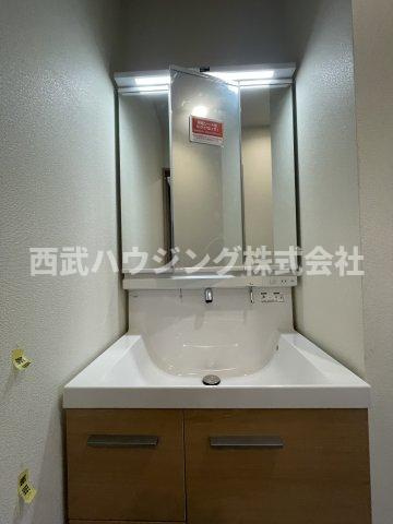 【仲介手数料無料】所沢市南住吉全４棟Ｂ号棟　所沢市の新築住宅なら西武ハウジングの独立洗面台