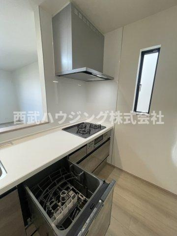 【仲介手数料無料】所沢市南住吉全４棟Ｂ号棟　所沢市の新築住宅なら西武ハウジングのキッチン
