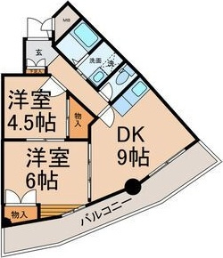 ジュネス保田３　　　刈谷市近郊の賃貸はクラスホームの間取り