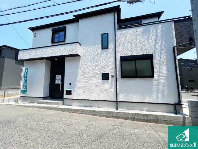 5(土)6(日)現地説明会！◆岸和田市八幡町　全2邸の外観|お客様に長く安心して住んでいだだける事にこだわった家づくり！住んでからのアフターサービスにもしっかりと取り組んでいます！