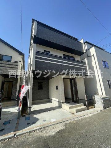 【仲介手数料無料】所沢市南住吉全４棟Ｃ号棟　所沢市の新築住宅なら西武ハウジングの前面道路含む現地写真
