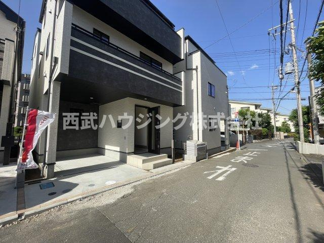 【仲介手数料無料】所沢市南住吉全４棟Ｃ号棟　所沢市の新築住宅なら西武ハウジングの前面道路含む現地写真