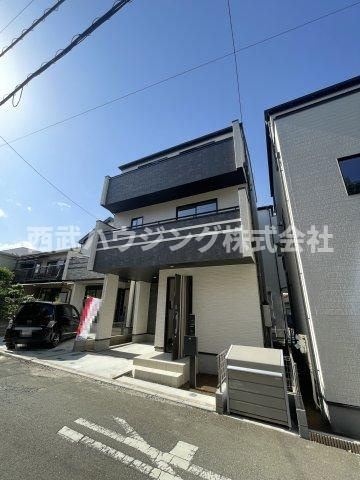 【仲介手数料無料】所沢市南住吉全４棟Ｃ号棟　所沢市の新築住宅なら西武ハウジングの前面道路含む現地写真