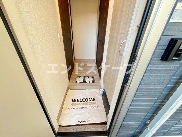 D-ROOM和田町の玄関|高崎、前橋、伊勢崎エリアのお部屋探しはエンドスケープまで！お客様の理想お聞かせ下さい♪