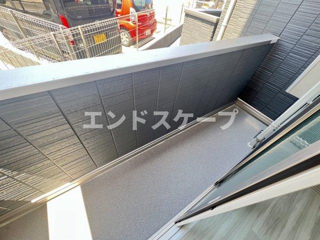 D-ROOM和田町のバルコニー|高崎、前橋、伊勢崎エリアのお部屋探しはエンドスケープまで！お客様の理想お聞かせ下さい♪