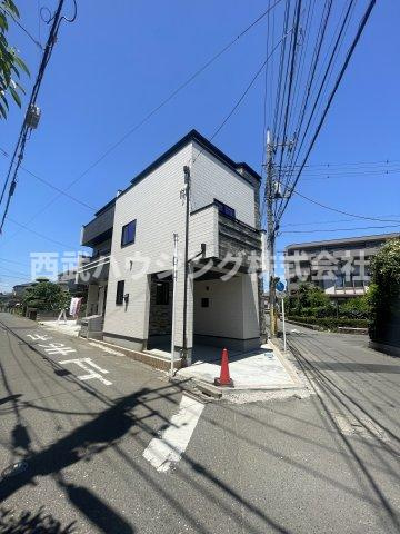 【仲介手数料無料】所沢市南住吉全４棟Ｄ号棟　所沢市の新築住宅なら西武ハウジングの前面道路含む現地写真