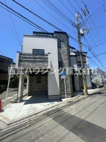 【仲介手数料無料】所沢市南住吉全４棟Ｄ号棟　所沢市の新築住宅なら西武ハウジングの前面道路含む現地写真