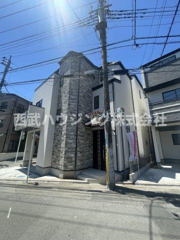 【仲介手数料無料】所沢市南住吉全４棟Ｄ号棟　所沢市の新築住宅なら西武ハウジングの前面道路含む現地写真