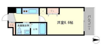 アーデンタワー本町イーストの間取り