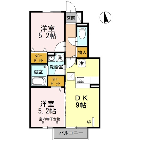 FANTASIAの間取り