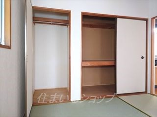 コーポラスみやもと　Cの収納|和室を洋室に変更の相談可能です
