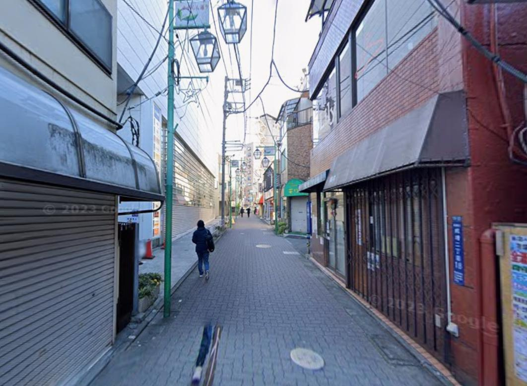 板橋区成増２丁目の店舗一部の周辺