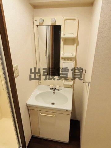 仲介手数料0円！！万宝マンションの洗面所