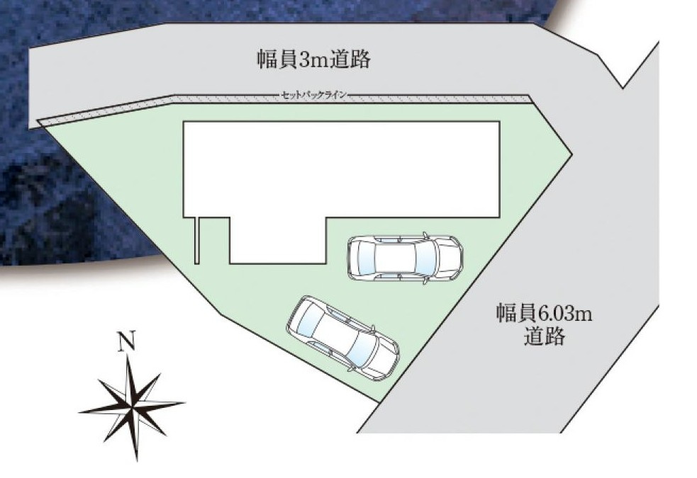 大府市吉川町5丁目428番『仲介手数料無料』新築戸建ての区画図