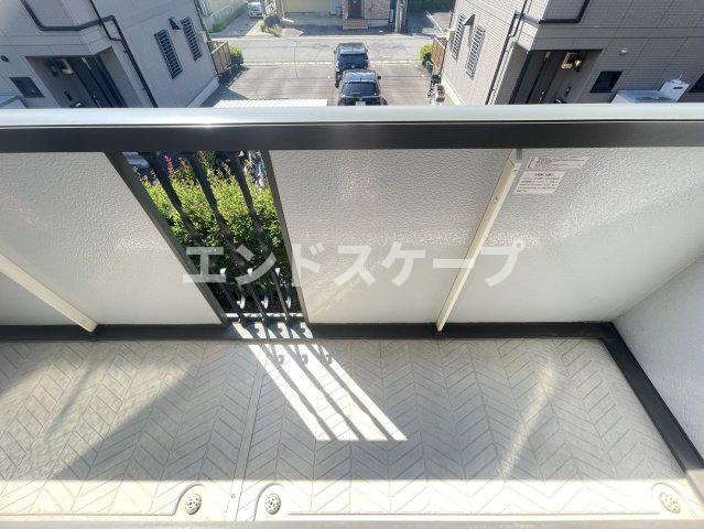 御料所ガーデン　Ｅのバルコニー|高崎、前橋、伊勢崎エリアのお部屋探しはエンドスケープまで！お客様の理想お聞かせ下さい♪