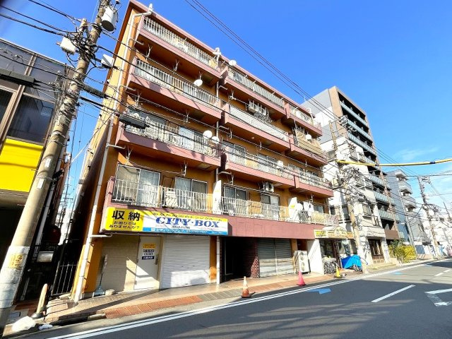 大師パールハイムの外観|5階建てのRCとなっています。お部屋は最上階の角部屋です。