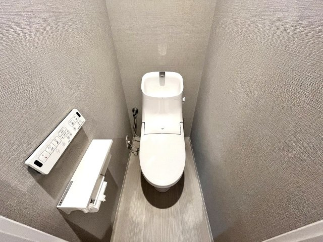 大師パールハイムのトイレ|温水洗浄便座機能付きのトイレとなっています。