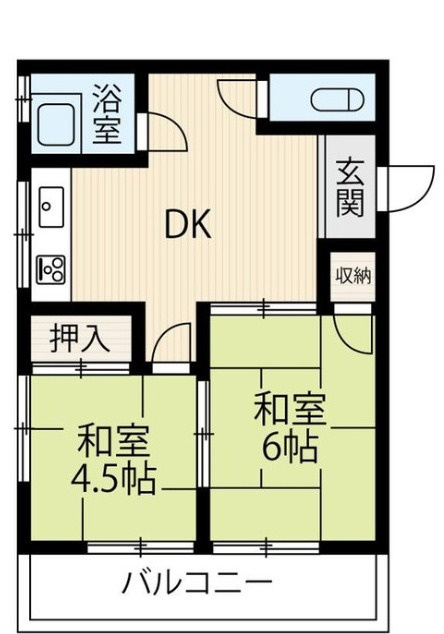 大洲ハイム301号室
