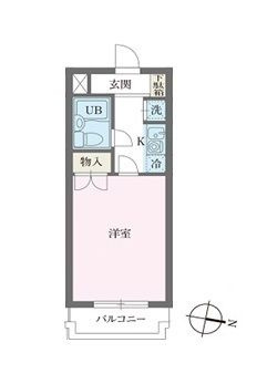 ベルトピア武蔵小金井の間取り
