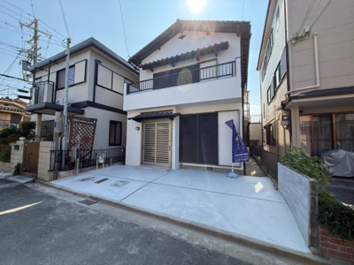 【前面道路含む現地写真】 | 【プレイワーク松風町】大芝小・中古戸建・4LDK | 前面道路含む現地写真です