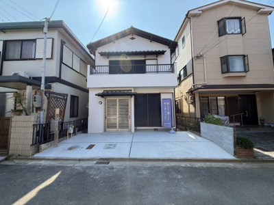 【前面道路含む現地写真】 | 【プレイワーク松風町】大芝小・中古戸建・4LDK | 前面道路含む現地写真です