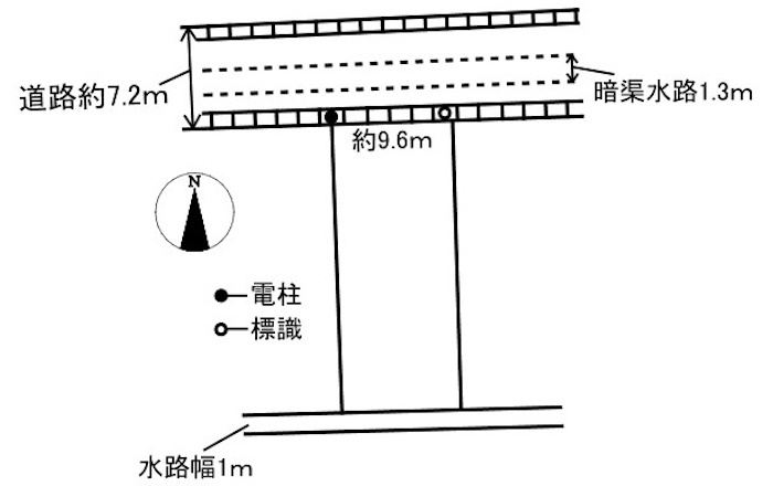 土地　塩町2丁目の土地図