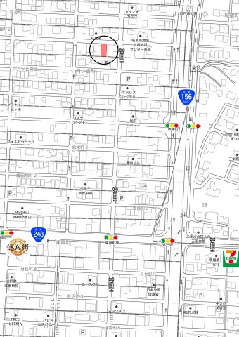土地　塩町2丁目の地図