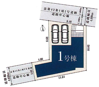 【区画図】 | 名古屋市守山区守山2丁目25-3【仲介手数料無料】新築一戸建て