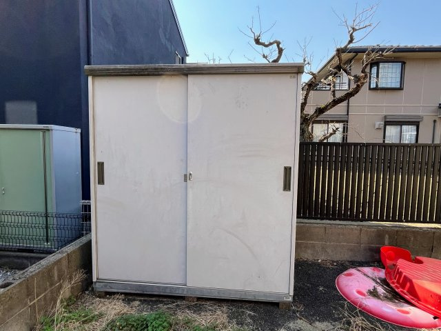 アールアンドエッチの収納|外置きの収納がございます