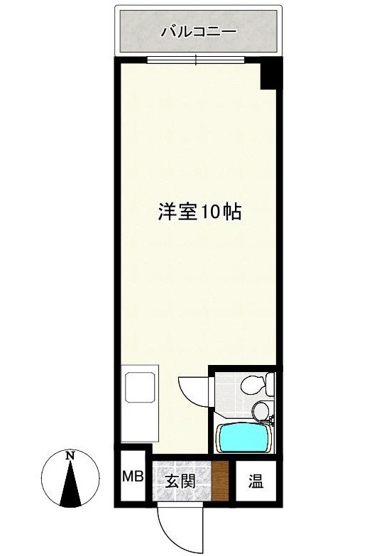 ヴェル八丁堀８階住戸