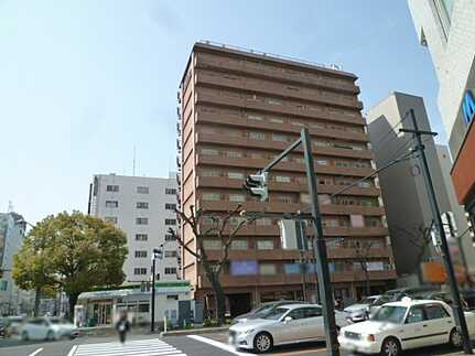 ヴェル八丁堀８階住戸の外観