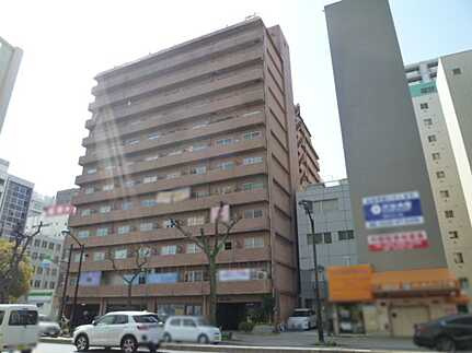 ヴェル八丁堀８階住戸の外観