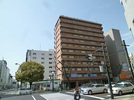 ヴェル八丁堀８階住戸の外観