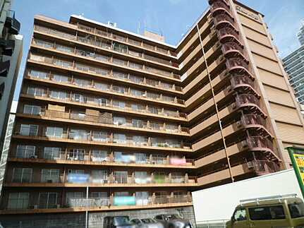 ヴェル八丁堀８階住戸の外観