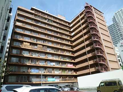 ヴェル八丁堀８階住戸の外観