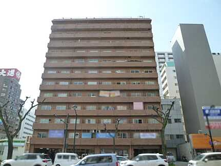 ヴェル八丁堀８階住戸の外観