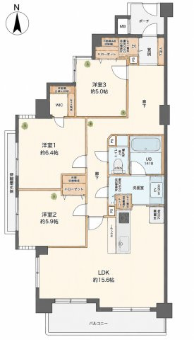 【間取り】 | ハイホーム川崎平間JP