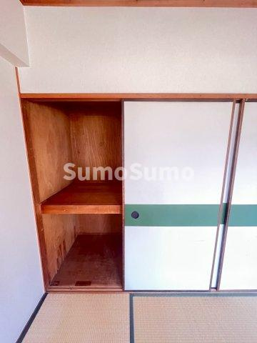 橋本第2マンションの収納|大きなスペースがあり、収納には困りません