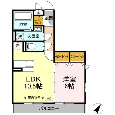 ロイトンⅢの間取り