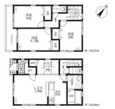 船橋市大穴南二丁目　新築分譲住宅１号棟の画像