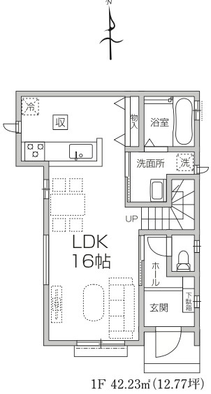 【仲介手数料無料】所沢市上新井１６期全２棟Ａ号棟　所沢の新築なら西武ハウジング