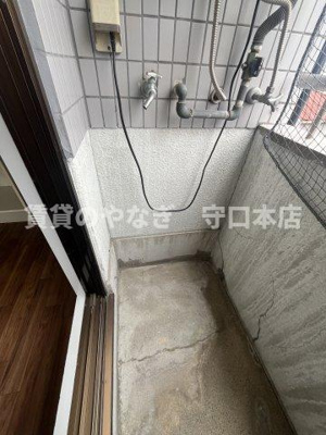 【バルコニー】 | シャルマン大宮 | 洗濯機置き場はこちらになります