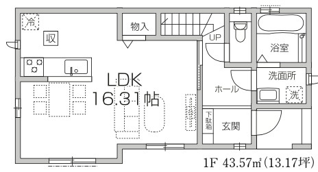 【仲介手数料無料】所沢市上新井１６期全２棟Ｂ号棟　所沢の新築なら西武ハウジング