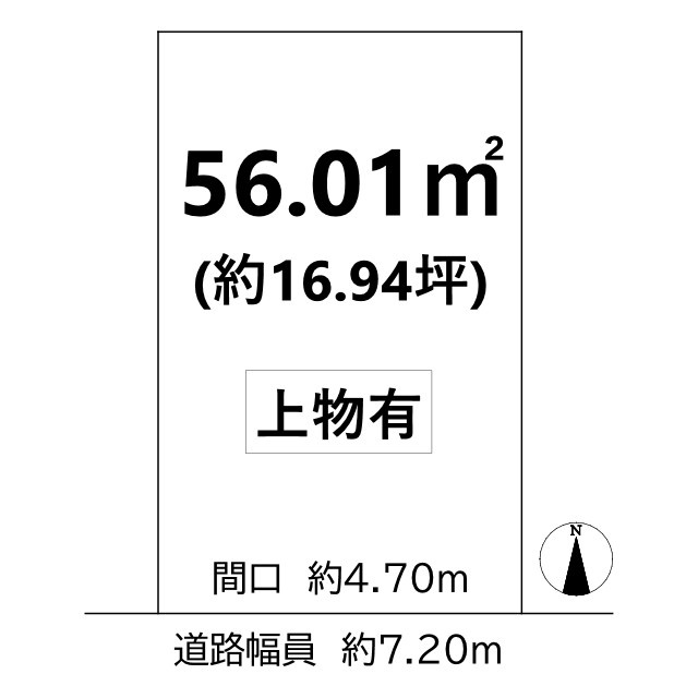 上京区上立売町 土地の土地図