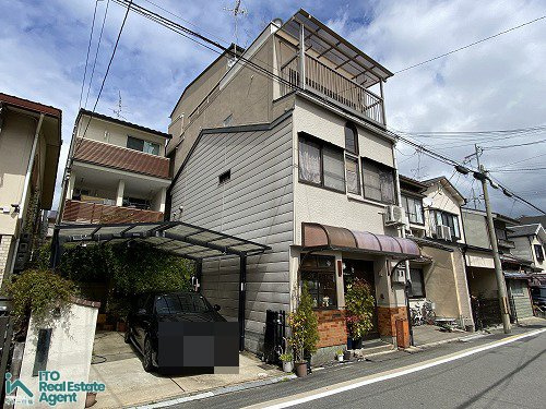上京区上立売町 土地の外観