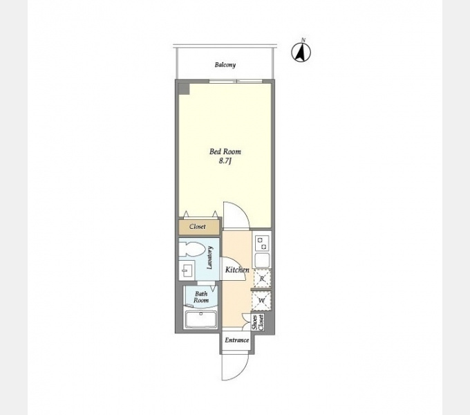 ドゥーエ成増の間取り